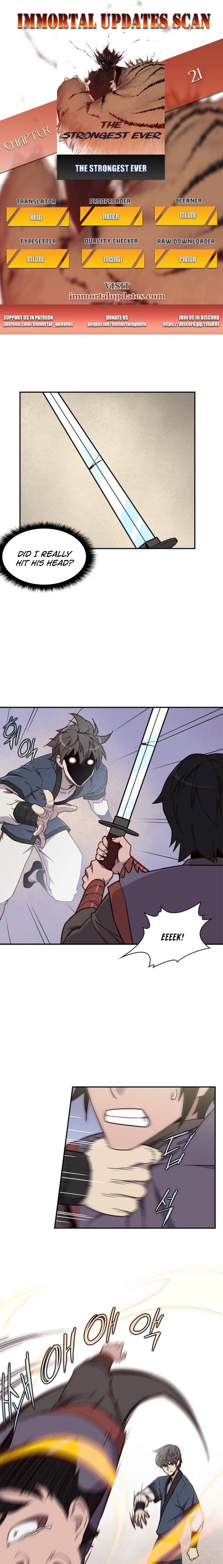 The Strongest Ever chapter 21 page 1