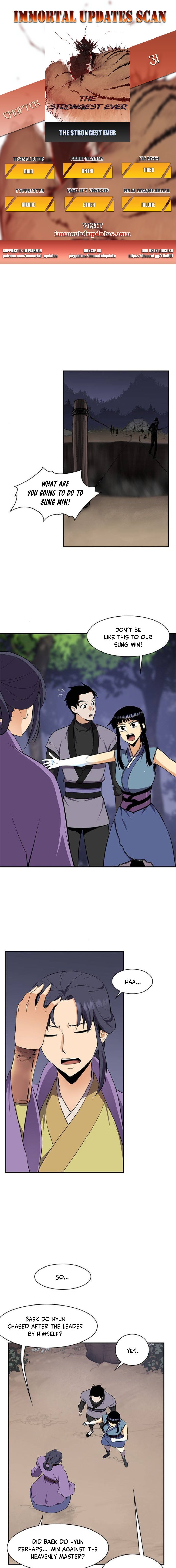 The Strongest Ever chapter 31 page 1