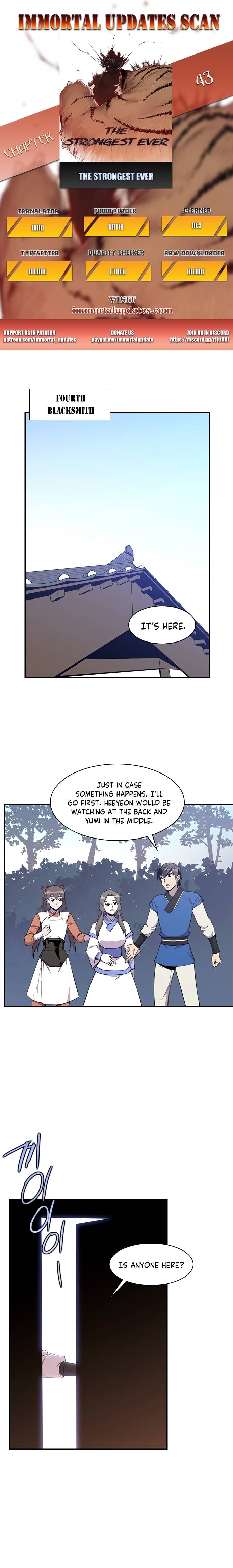 The Strongest Ever chapter 43 page 1