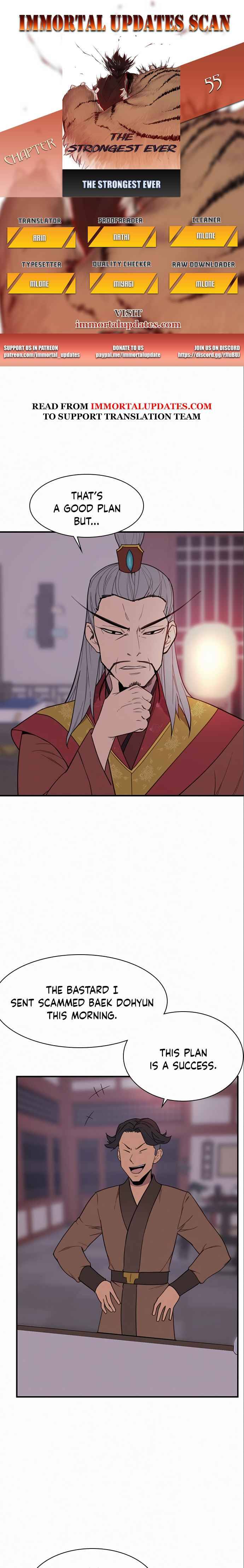 The Strongest Ever chapter 55 page 1