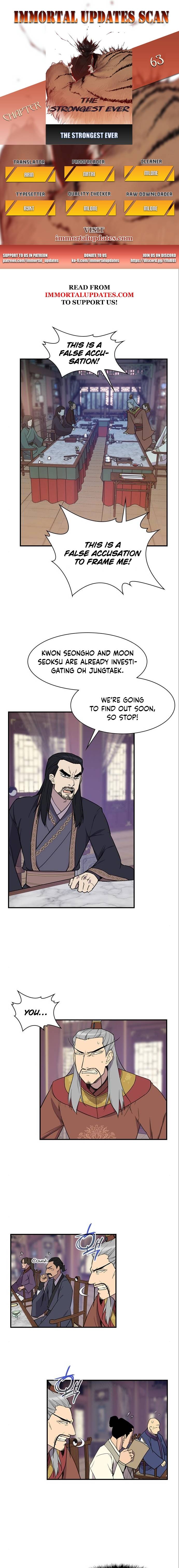 The Strongest Ever chapter 63 page 1