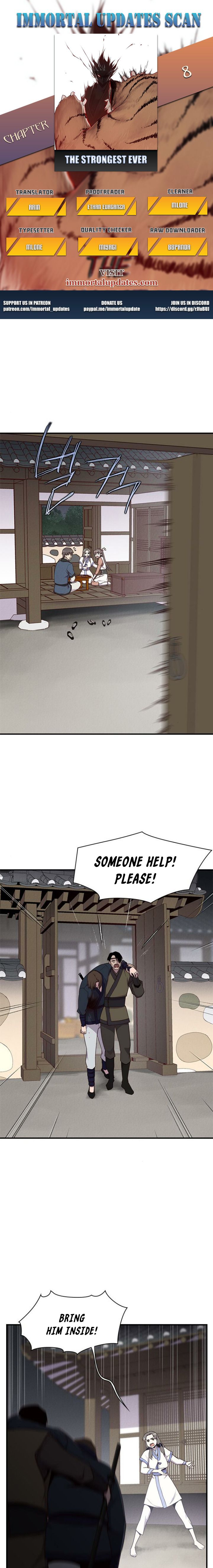 The Strongest Ever chapter 8 page 1