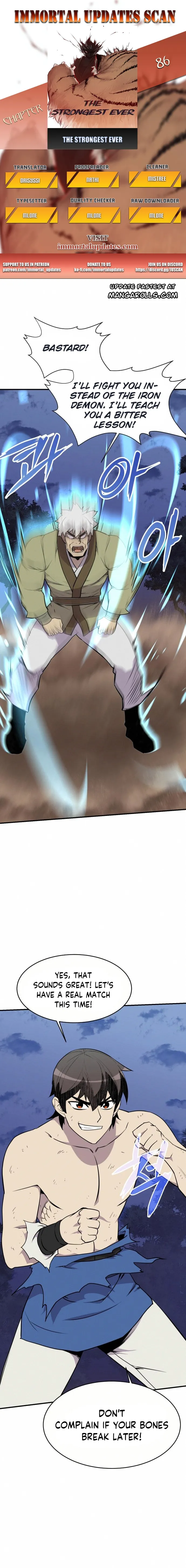 The Strongest Ever chapter 86 page 1