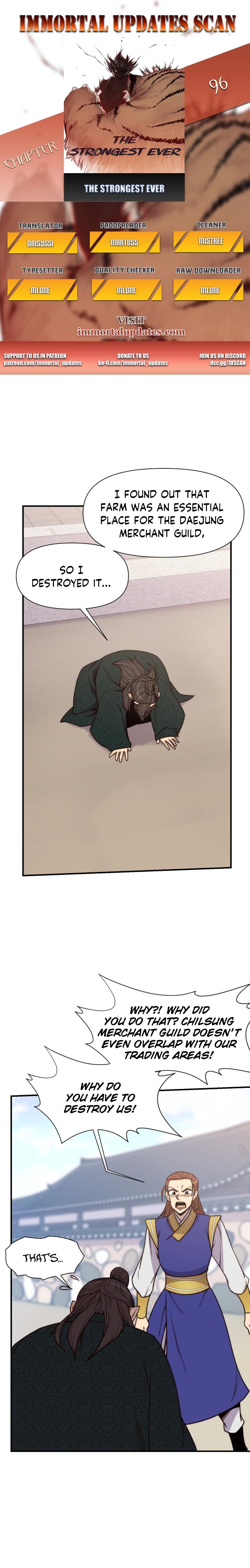 The Strongest Ever chapter 96 page 1