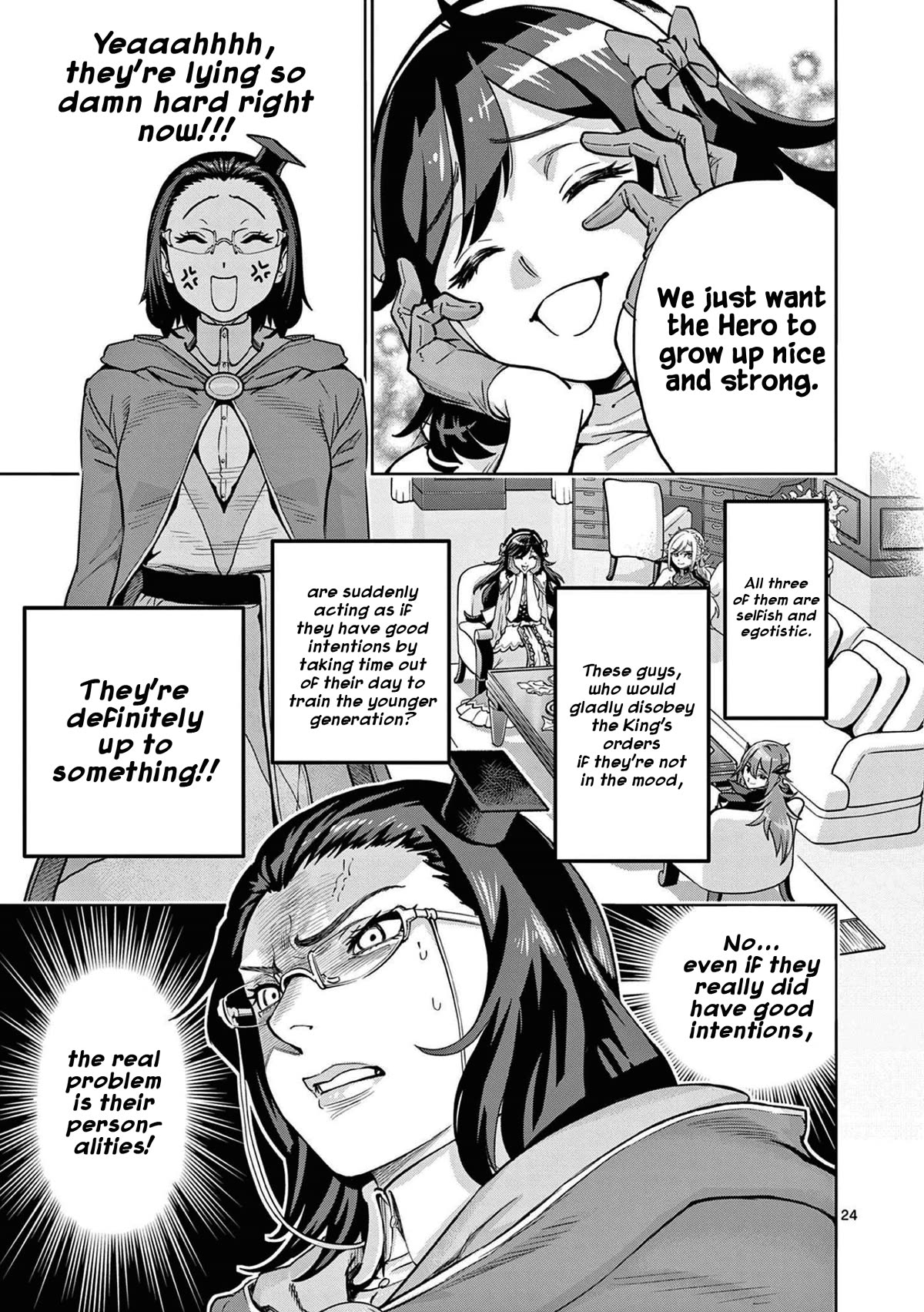 The Strongest Female Masters, Who Are Trying to Raise Me Up, Are in Shambles Over Their Training Policy chapter 1 page 25