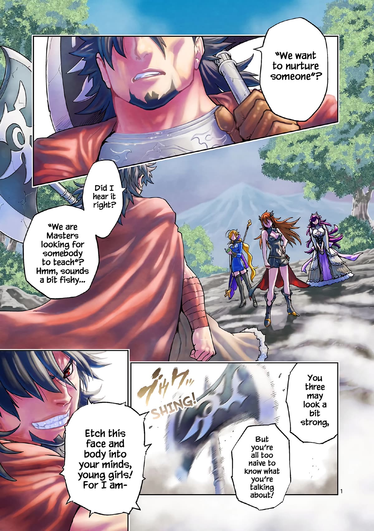 The Strongest Female Masters, Who Are Trying to Raise Me Up, Are in Shambles Over Their Training Policy chapter 1 page 3