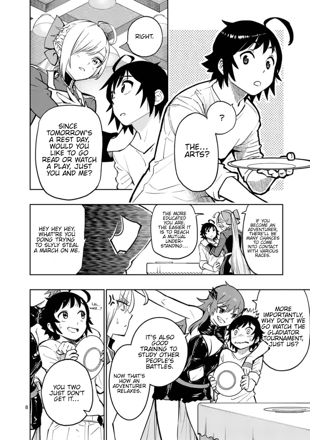 The Strongest Female Masters, Who Are Trying to Raise Me Up, Are in Shambles Over Their Training Policy chapter 14 page 9