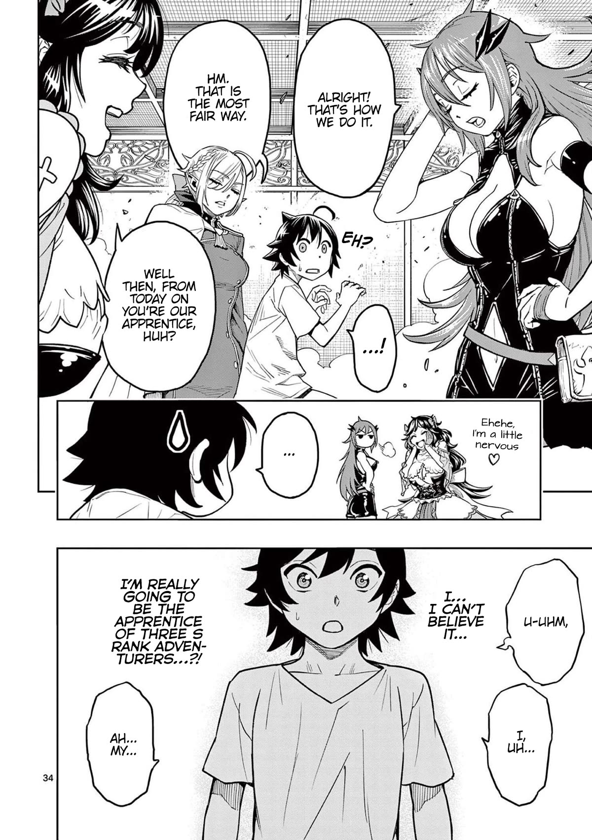 The Strongest Female Masters, Who Are Trying to Raise Me Up, Are in Shambles Over Their Training Policy chapter 2 page 34