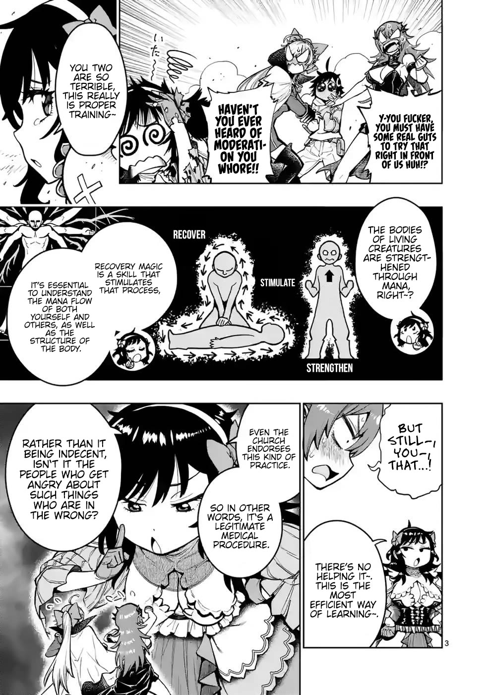 The Strongest Female Masters, Who Are Trying to Raise Me Up, Are in Shambles Over Their Training Policy chapter 25 page 4