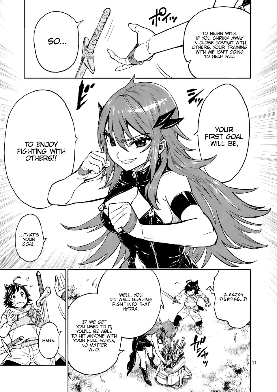 The Strongest Female Masters, Who Are Trying to Raise Me Up, Are in Shambles Over Their Training Policy chapter 3 page 12