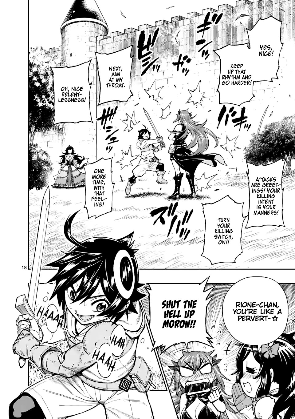 The Strongest Female Masters, Who Are Trying to Raise Me Up, Are in Shambles Over Their Training Policy chapter 3 page 19