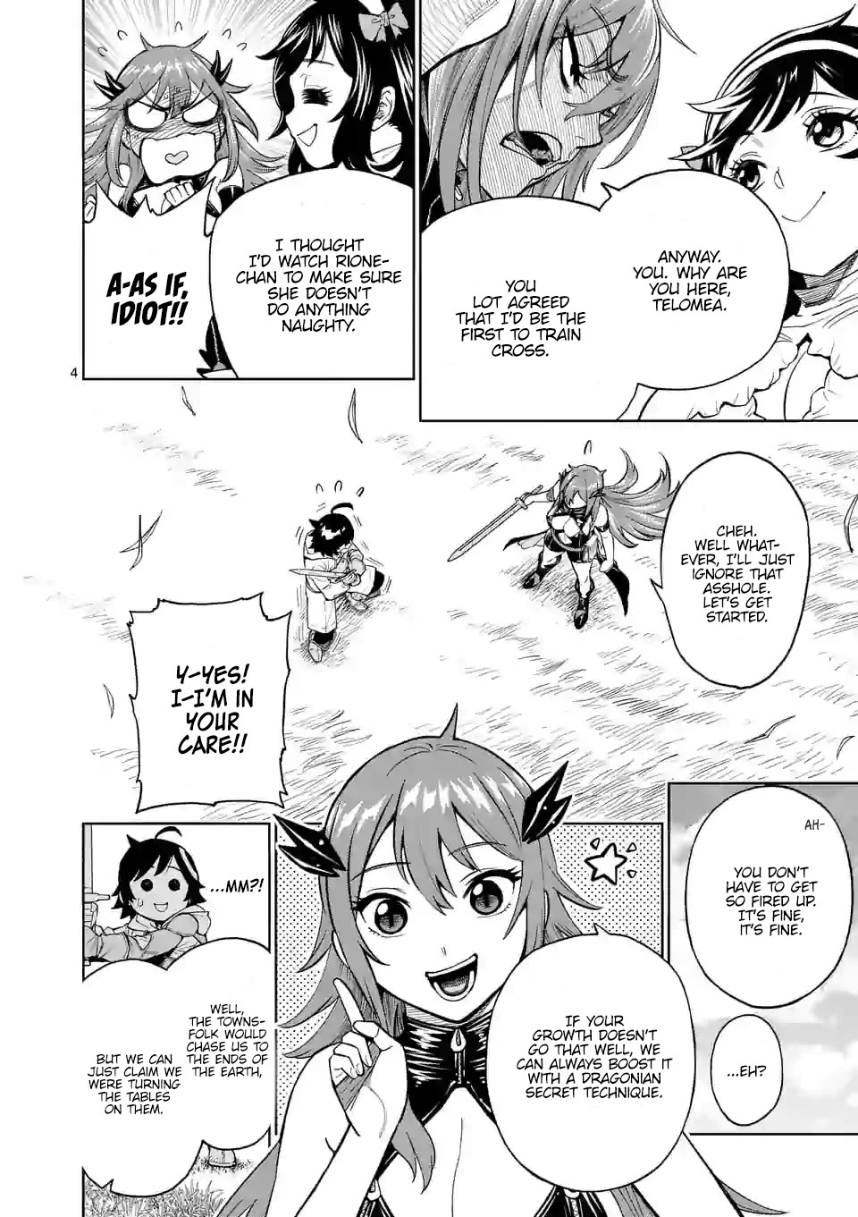 The Strongest Female Masters, Who Are Trying to Raise Me Up, Are in Shambles Over Their Training Policy chapter 3 page 5