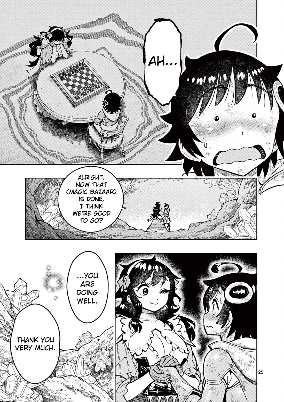 The Strongest Female Masters, Who Are Trying to Raise Me Up, Are in Shambles Over Their Training Policy chapter 30 page 25