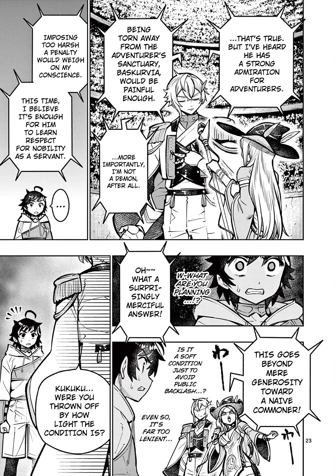 The Strongest Female Masters, Who Are Trying to Raise Me Up, Are in Shambles Over Their Training Policy chapter 33 page 23