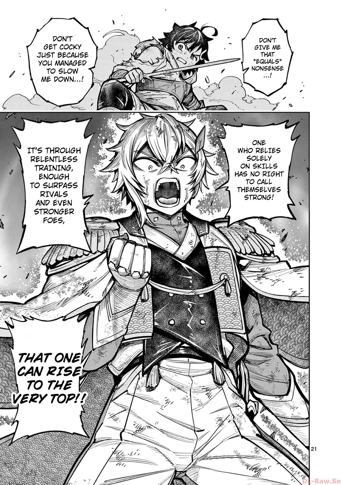 The Strongest Female Masters, Who Are Trying to Raise Me Up, Are in Shambles Over Their Training Policy chapter 35 page 21