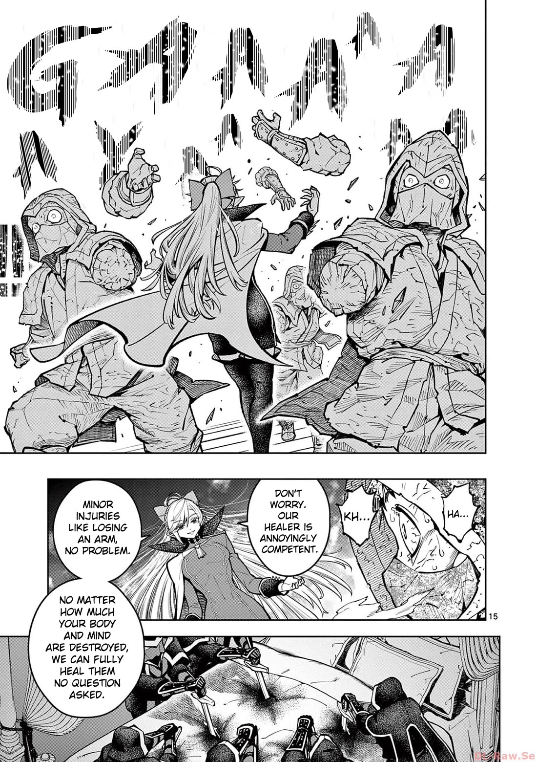 The Strongest Female Masters, Who Are Trying to Raise Me Up, Are in Shambles Over Their Training Policy chapter 38 page 16