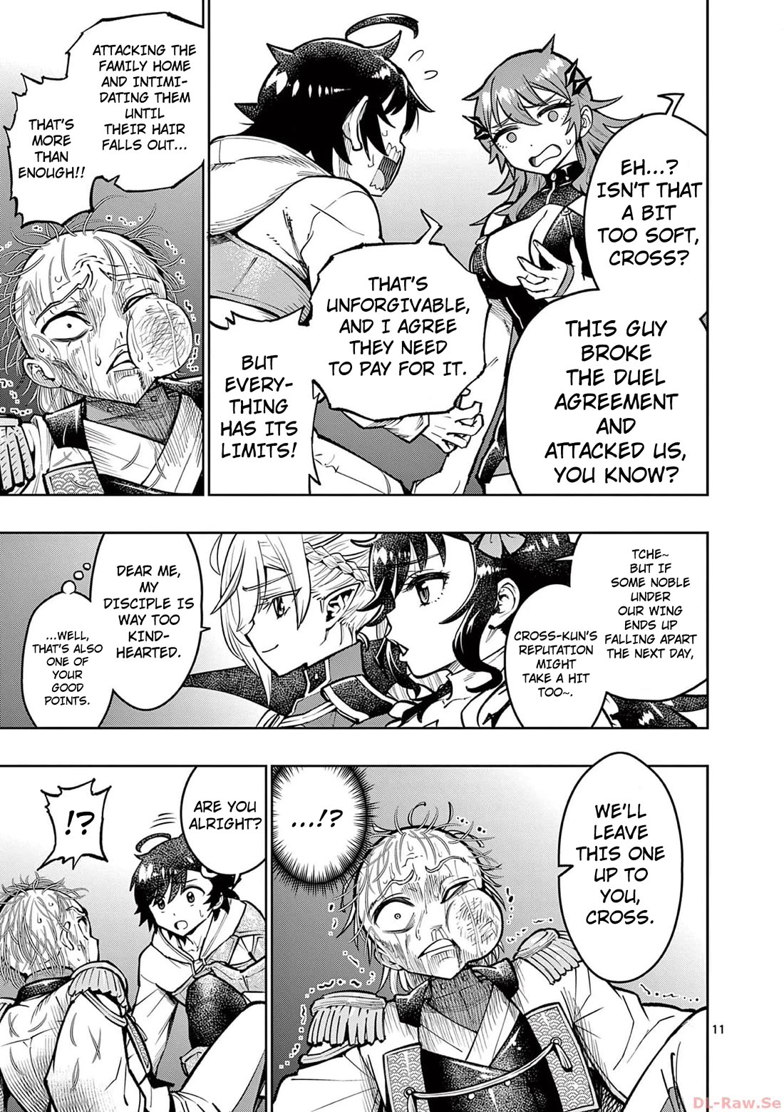 The Strongest Female Masters, Who Are Trying to Raise Me Up, Are in Shambles Over Their Training Policy chapter 39 page 11