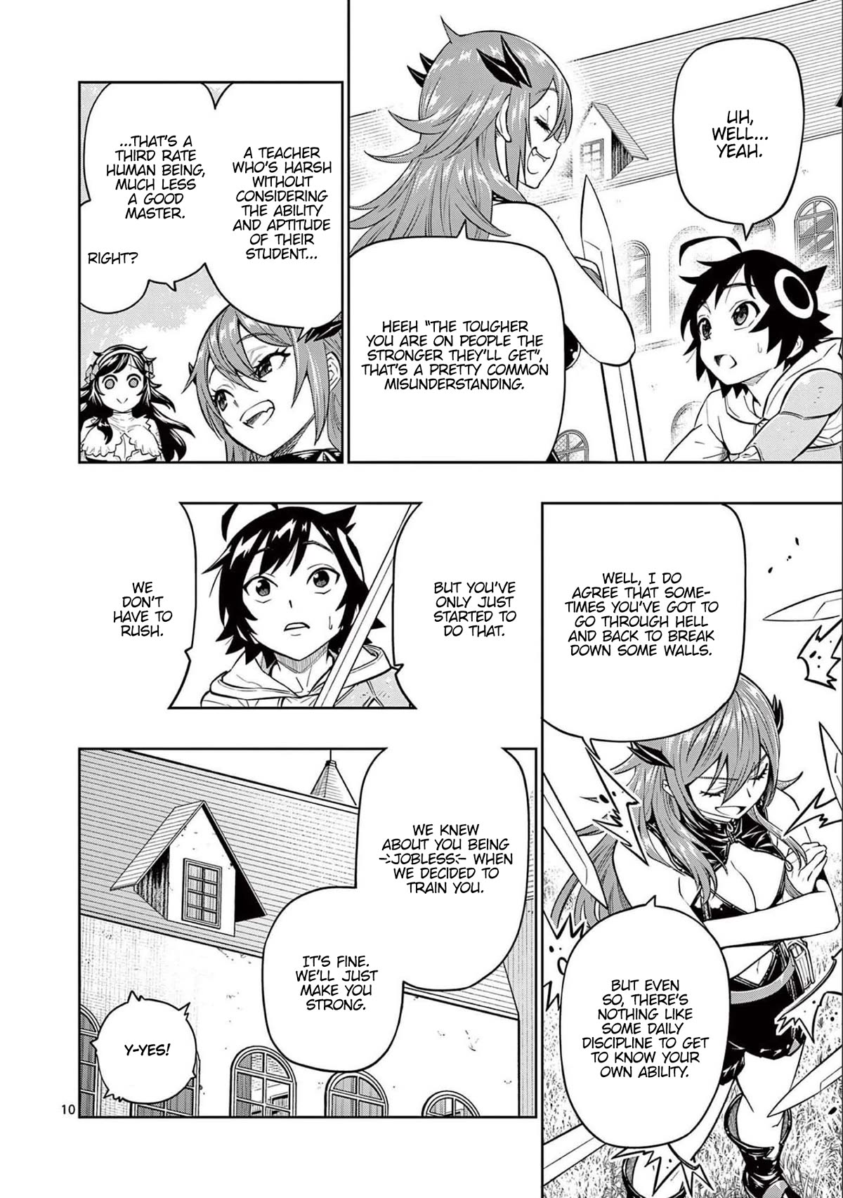 The Strongest Female Masters, Who Are Trying to Raise Me Up, Are in Shambles Over Their Training Policy chapter 4 page 11