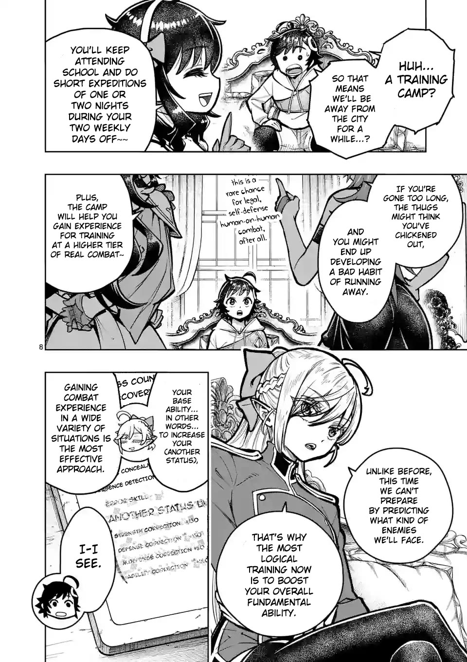 The Strongest Female Masters, Who Are Trying to Raise Me Up, Are in Shambles Over Their Training Policy chapter 42 page 11