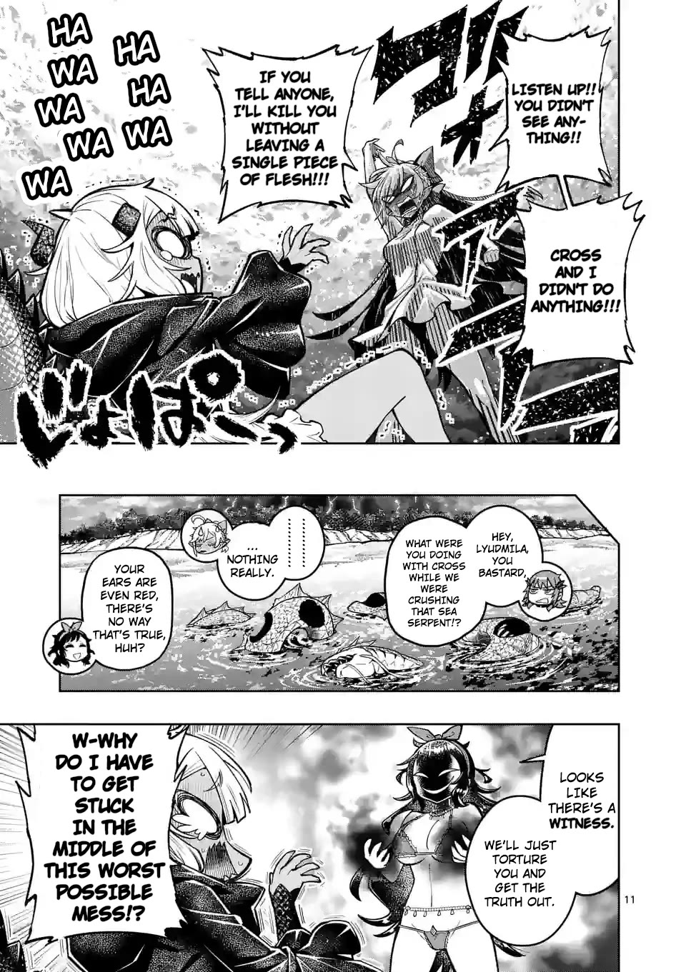 The Strongest Female Masters, Who Are Trying to Raise Me Up, Are in Shambles Over Their Training Policy chapter 43 page 12