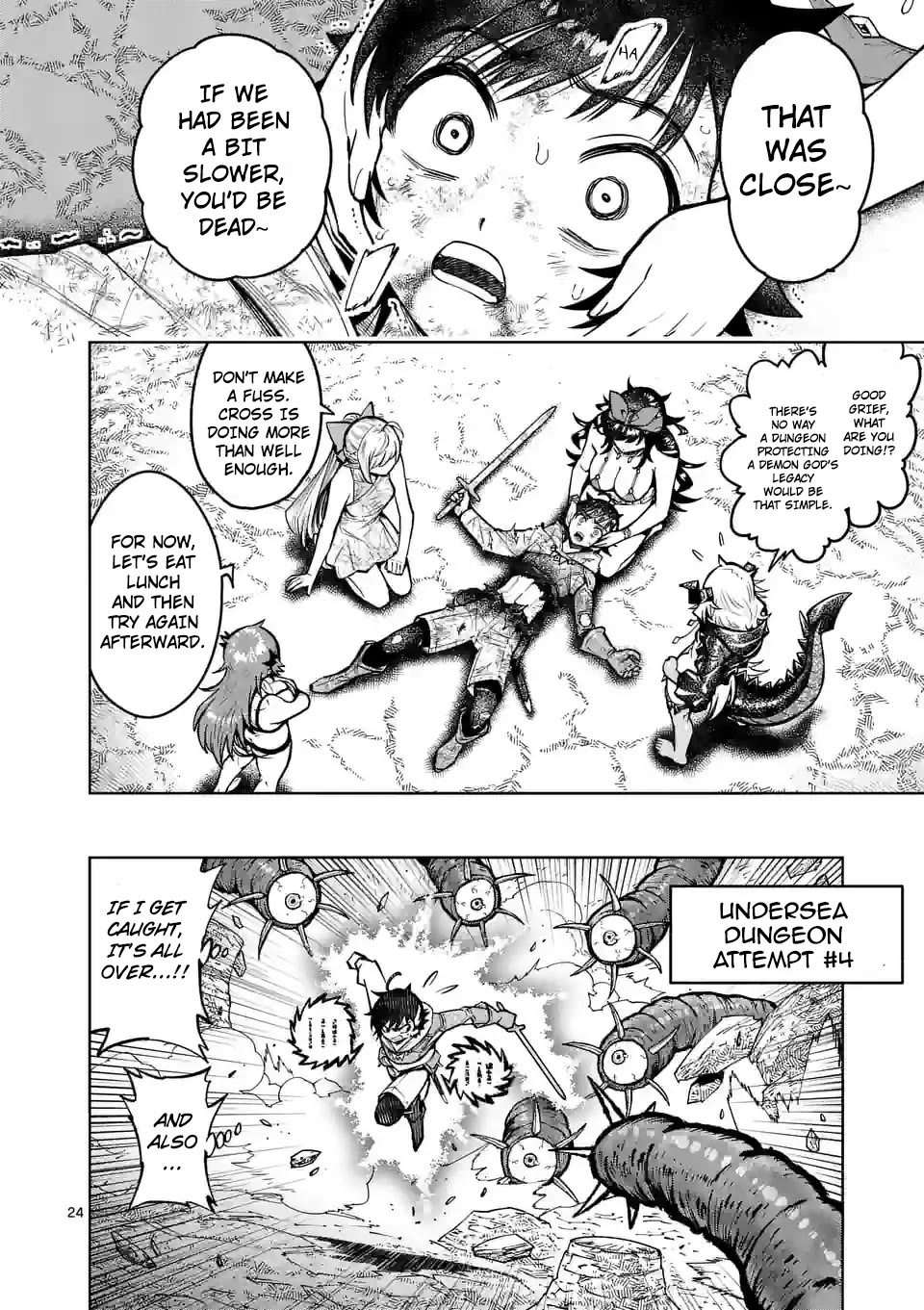 The Strongest Female Masters, Who Are Trying to Raise Me Up, Are in Shambles Over Their Training Policy chapter 44 page 24