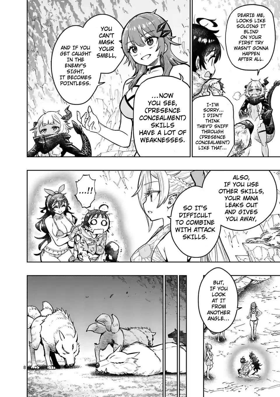 The Strongest Female Masters, Who Are Trying to Raise Me Up, Are in Shambles Over Their Training Policy chapter 44 page 8