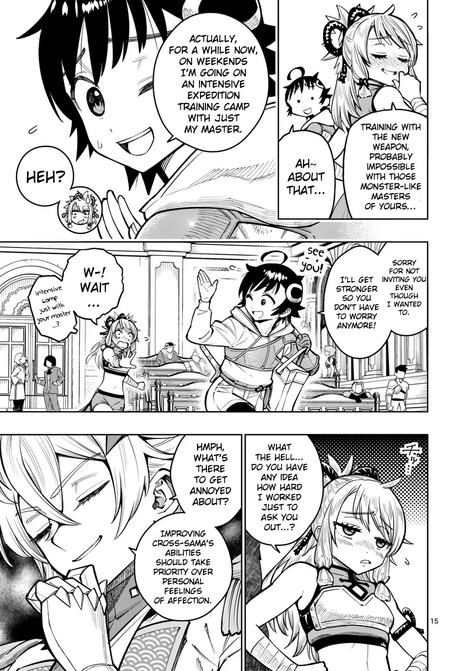 The Strongest Female Masters, Who Are Trying to Raise Me Up, Are in Shambles Over Their Training Policy chapter 46 page 16