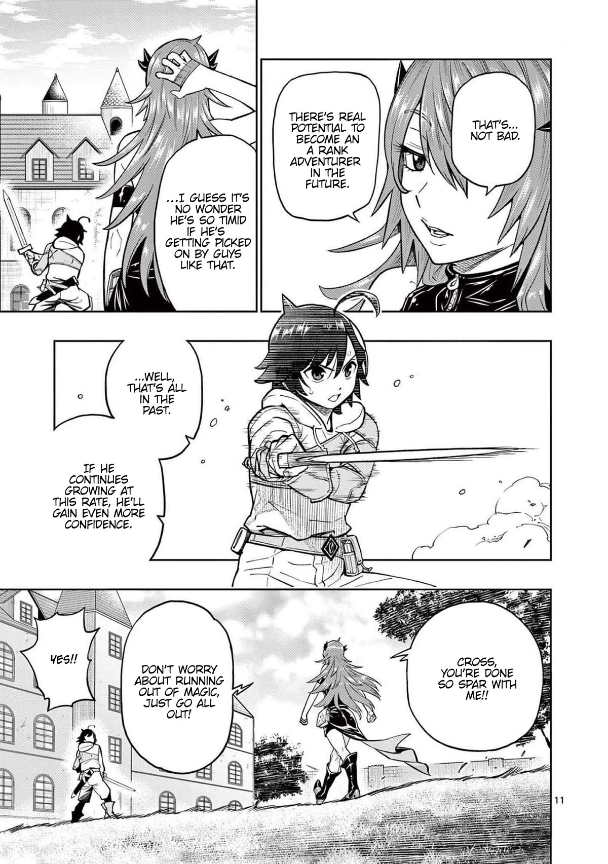 The Strongest Female Masters, Who Are Trying to Raise Me Up, Are in Shambles Over Their Training Policy chapter 5 page 12