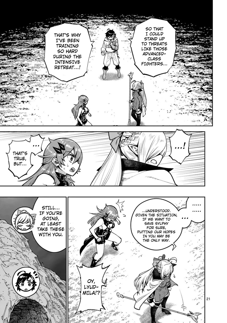 The Strongest Female Masters, Who Are Trying to Raise Me Up, Are in Shambles Over Their Training Policy chapter 50 page 22