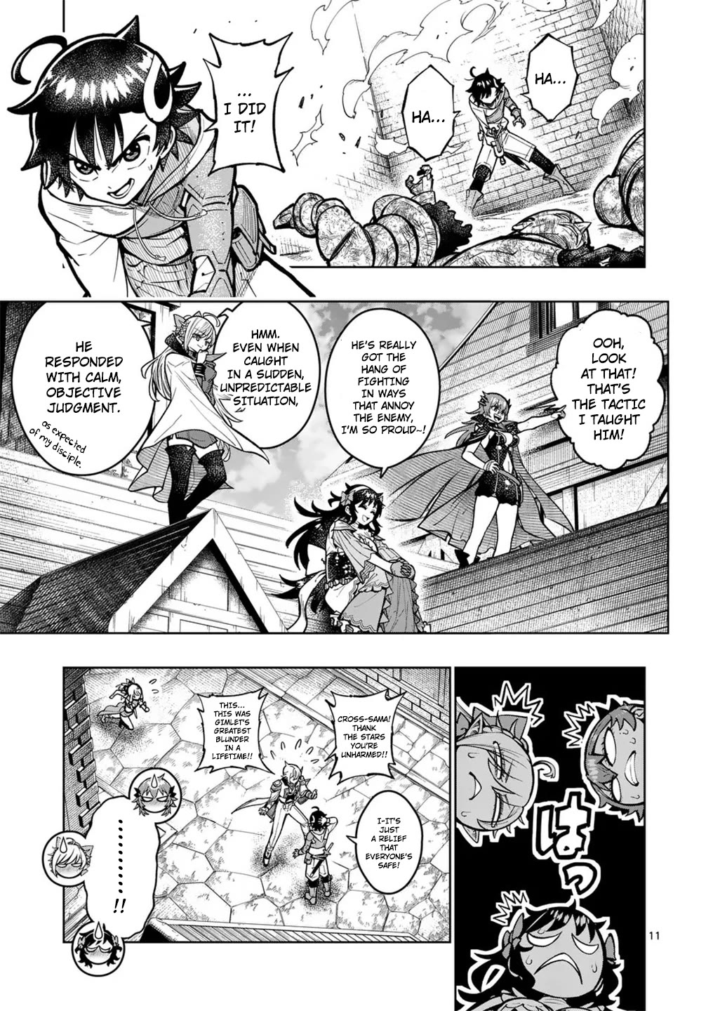 The Strongest Female Masters, Who Are Trying to Raise Me Up, Are in Shambles Over Their Training Policy chapter 57 page 12