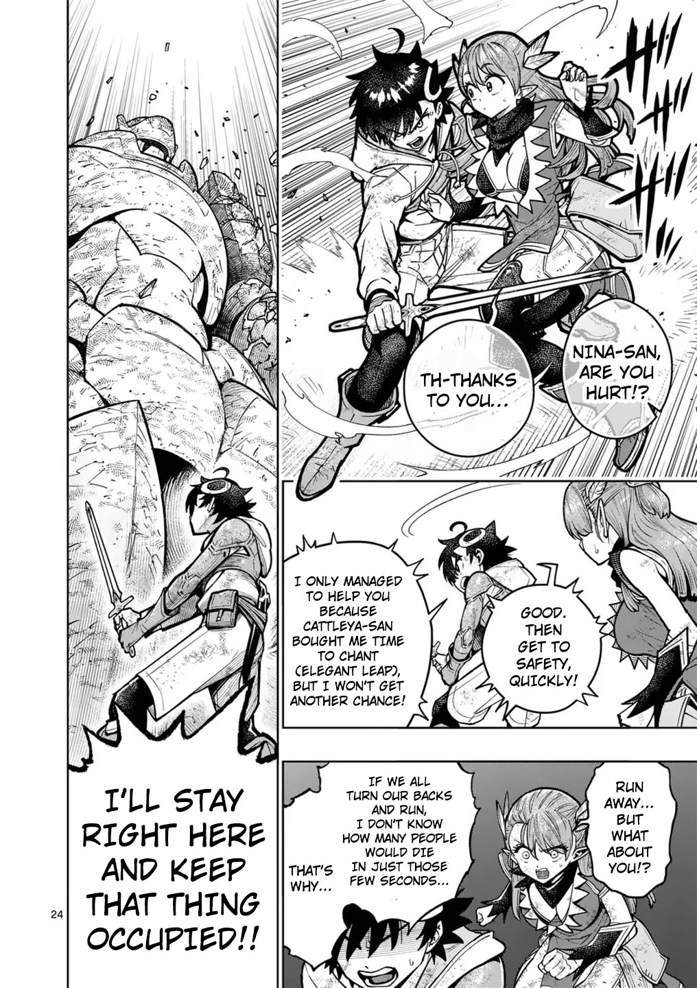 The Strongest Female Masters, Who Are Trying to Raise Me Up, Are in Shambles Over Their Training Policy chapter 59 page 24