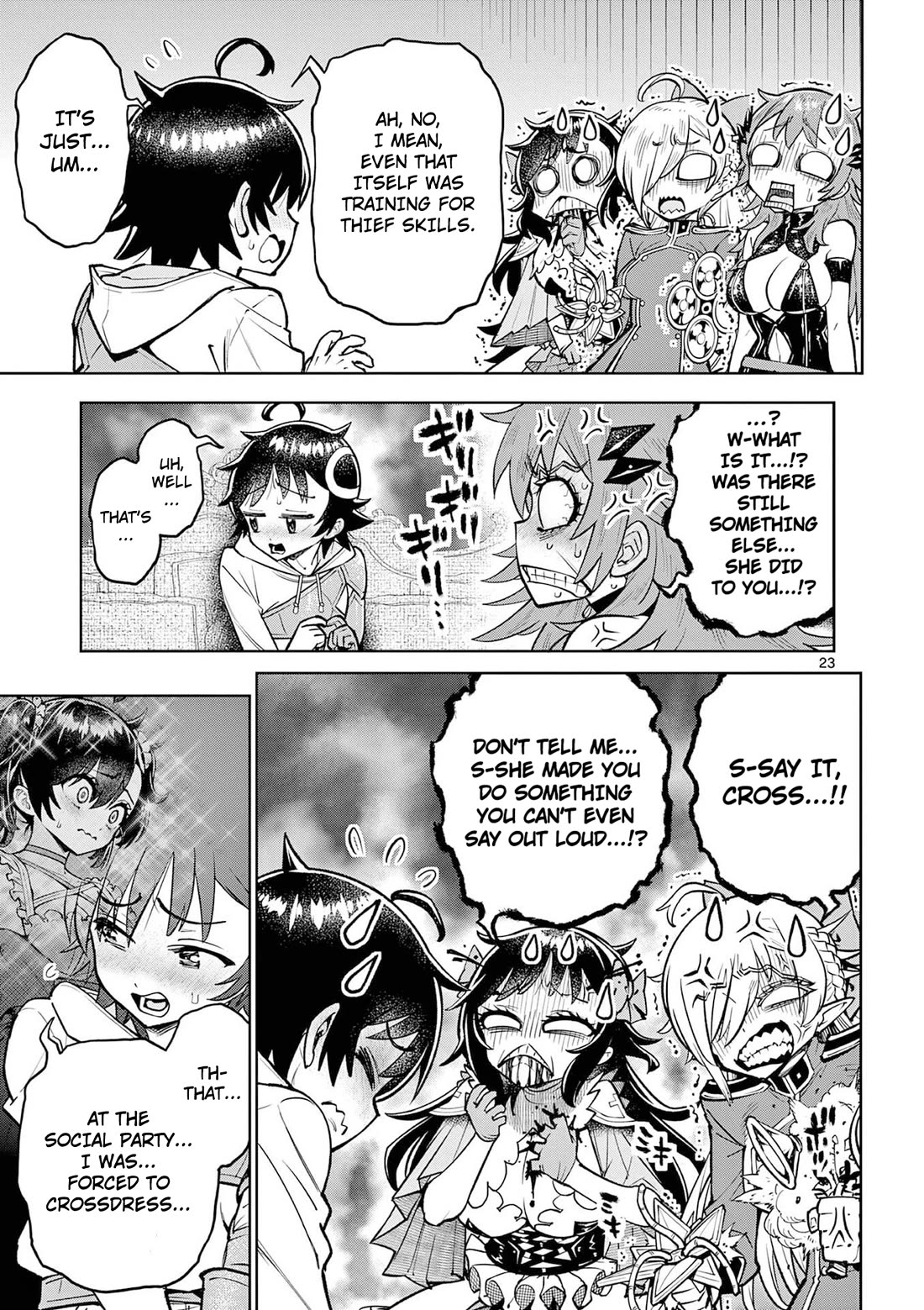 The Strongest Female Masters, Who Are Trying to Raise Me Up, Are in Shambles Over Their Training Policy chapter 65 page 23