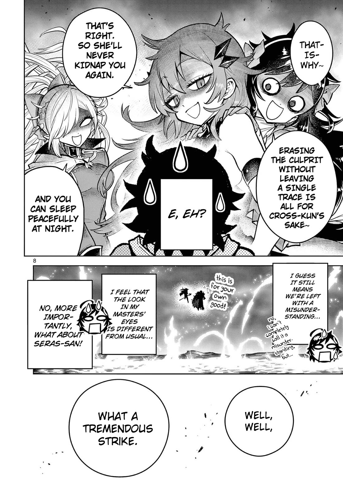 The Strongest Female Masters, Who Are Trying to Raise Me Up, Are in Shambles Over Their Training Policy chapter 65 page 8