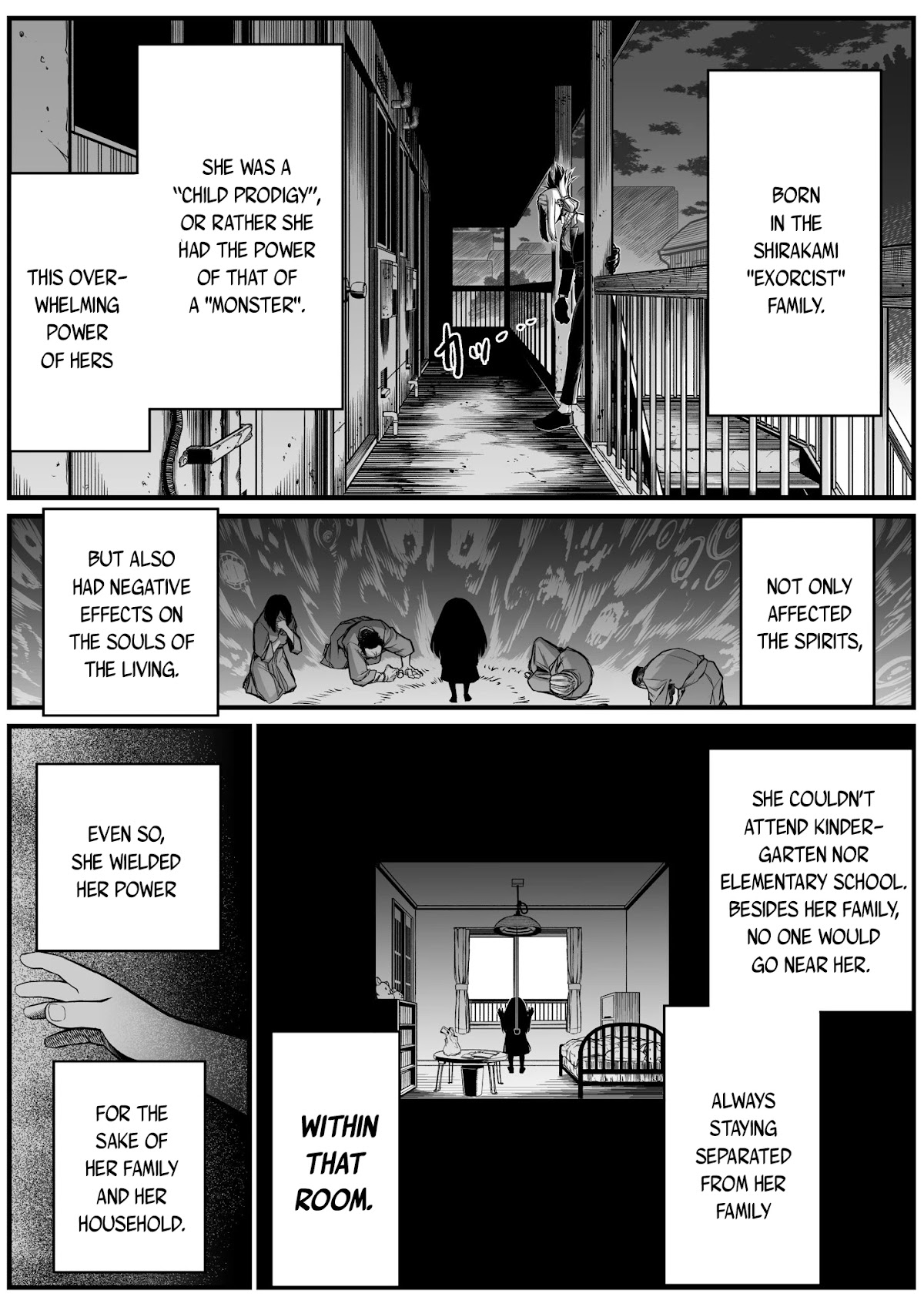 The Strongest Haunted House and the Guy With No Spiritual Sense chapter 8 page 2
