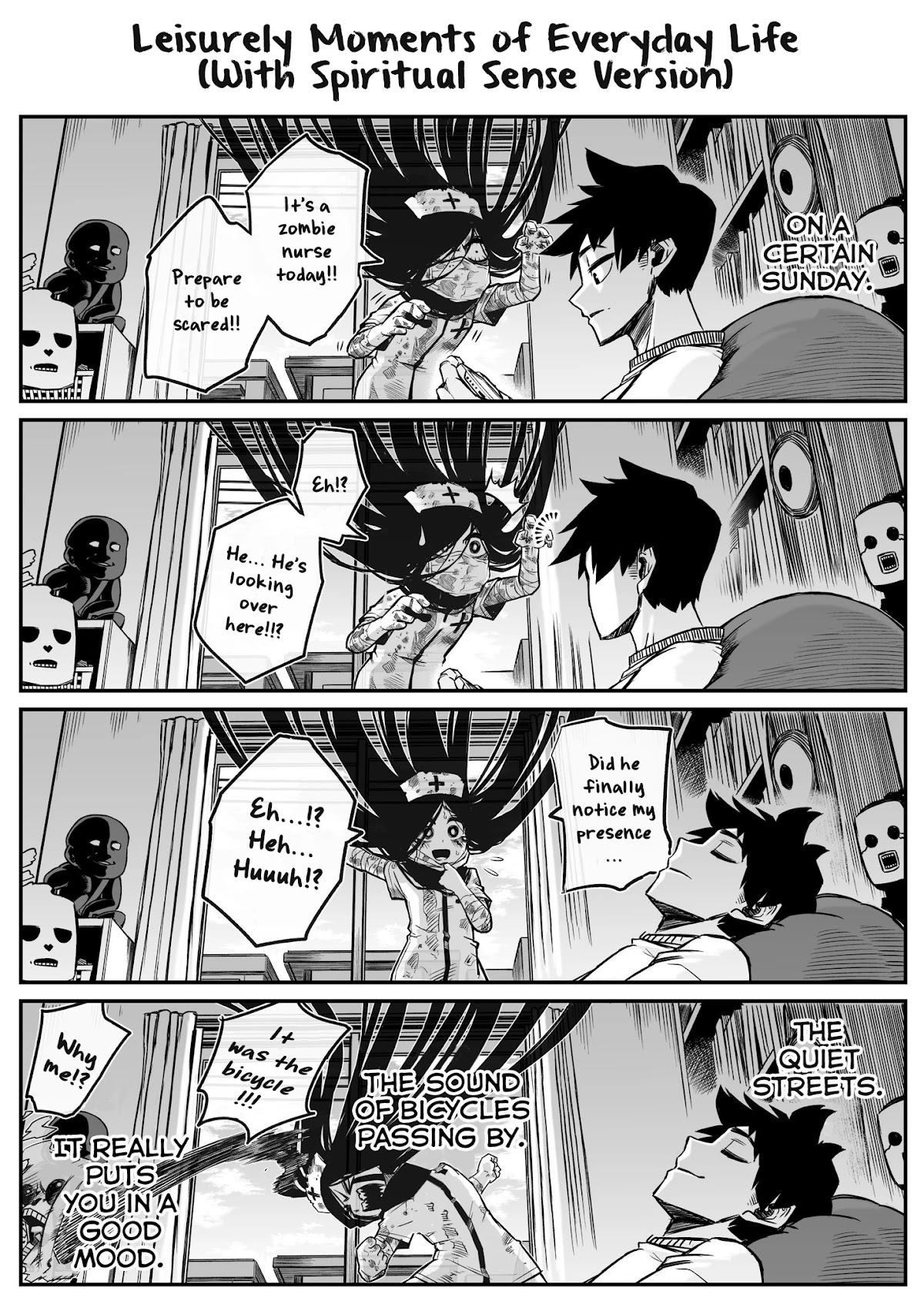 The Strongest Haunted House and the Guy With No Spiritual Sense chapter 9.1 page 2