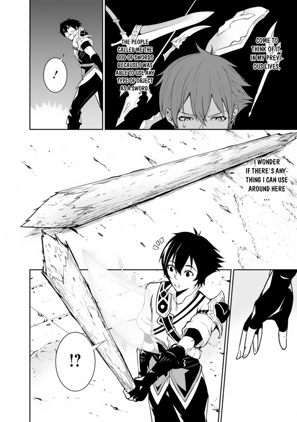 The Strongest Magical Swordsman Ever Reborn as an F-Rank Adventurer. chapter 1 page 24