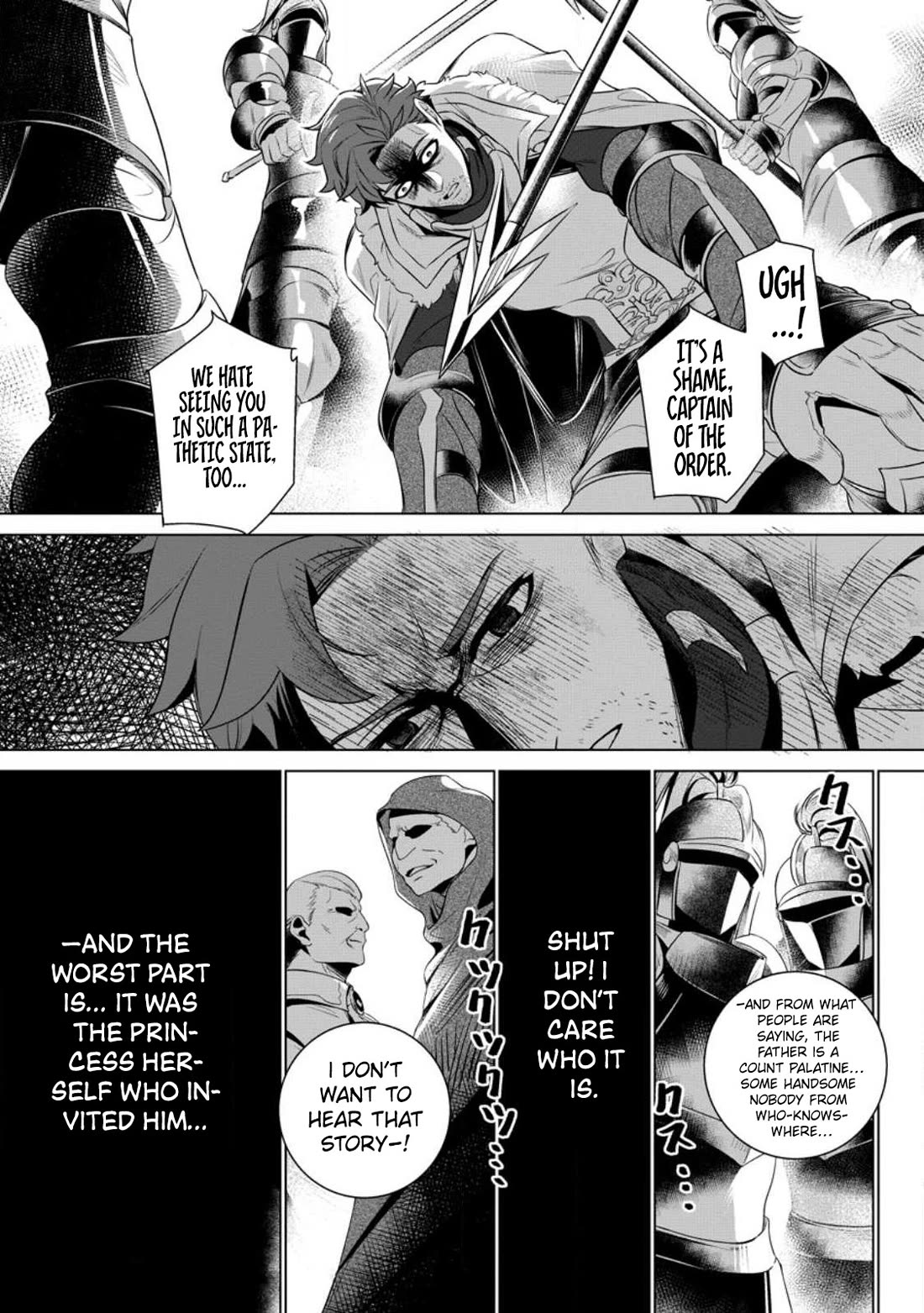 The Strongest Old Knight Commander is Celebrated as a Hero in the Countryside After Being Cheated on and Exiled chapter 1 page 23