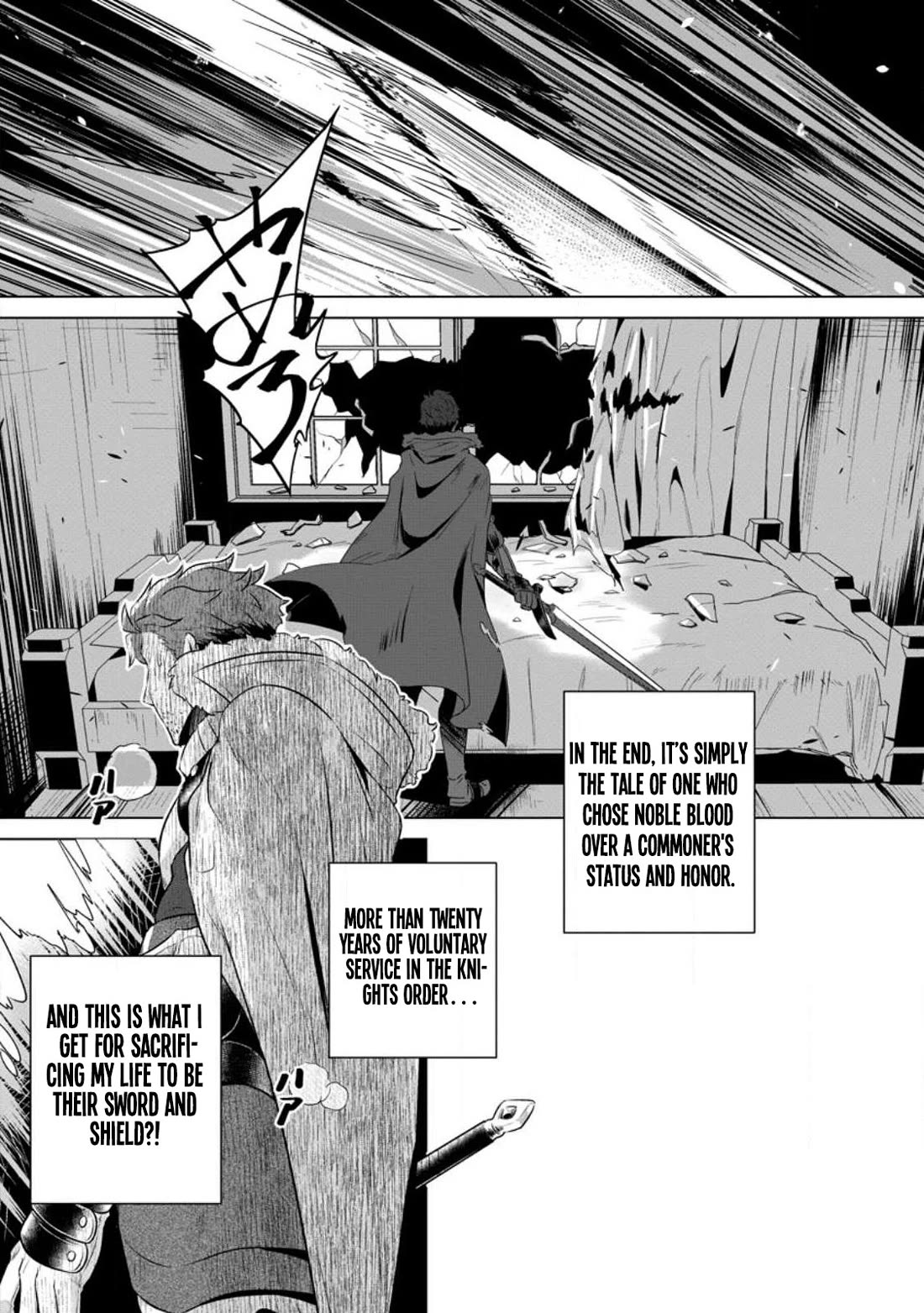 The Strongest Old Knight Commander is Celebrated as a Hero in the Countryside After Being Cheated on and Exiled chapter 1 page 24