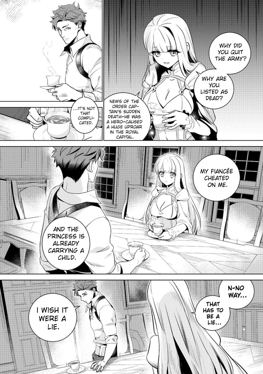 The Strongest Old Knight Commander is Celebrated as a Hero in the Countryside After Being Cheated on and Exiled chapter 2 page 21