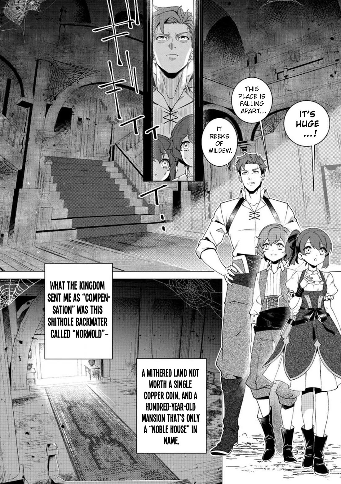 The Strongest Old Knight Commander is Celebrated as a Hero in the Countryside After Being Cheated on and Exiled chapter 2 page 3