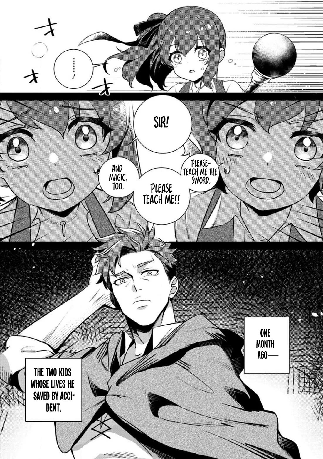 The Strongest Old Knight Commander is Celebrated as a Hero in the Countryside After Being Cheated on and Exiled chapter 2 page 8