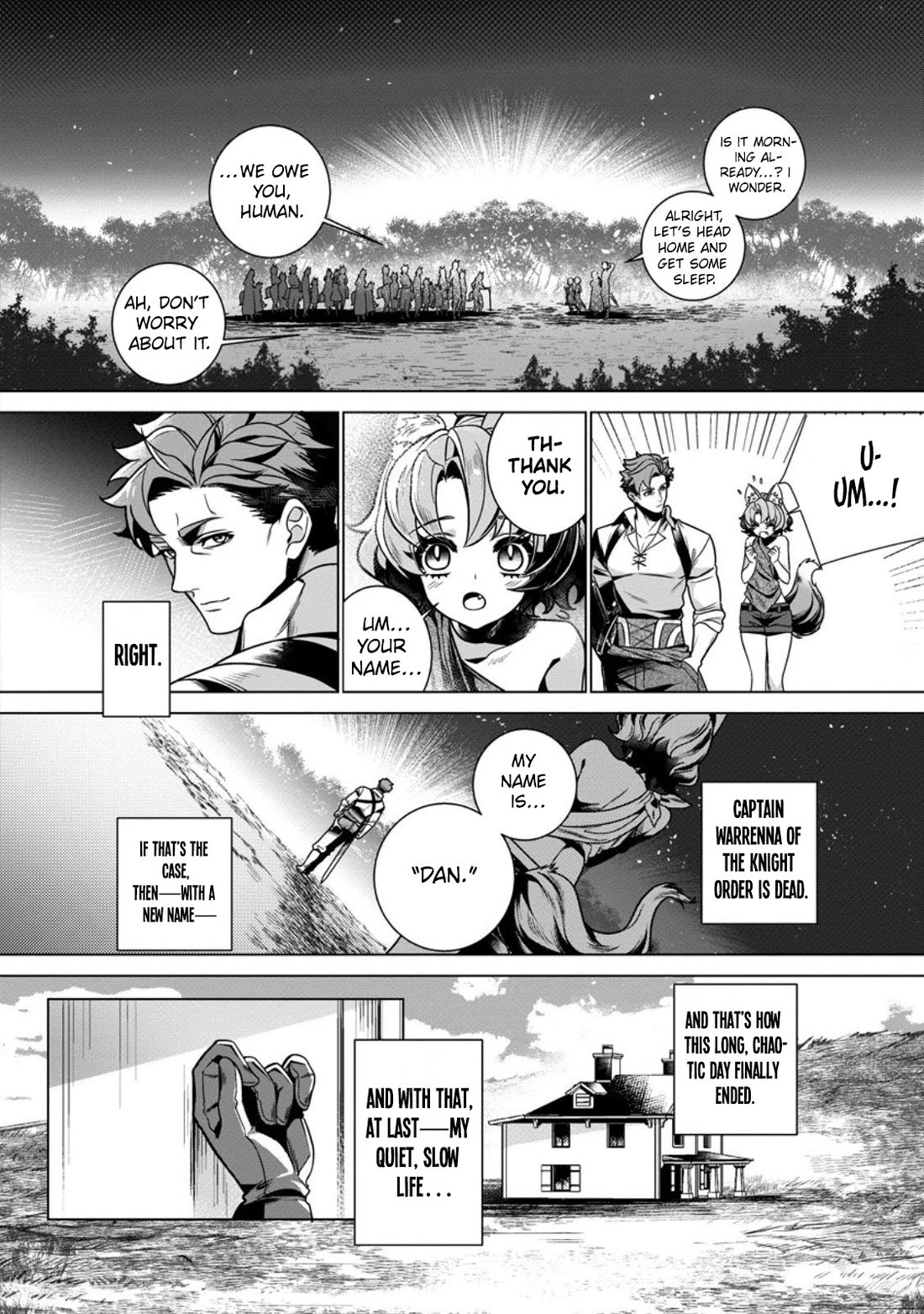 The Strongest Old Knight Commander is Celebrated as a Hero in the Countryside After Being Cheated on and Exiled chapter 3 page 33