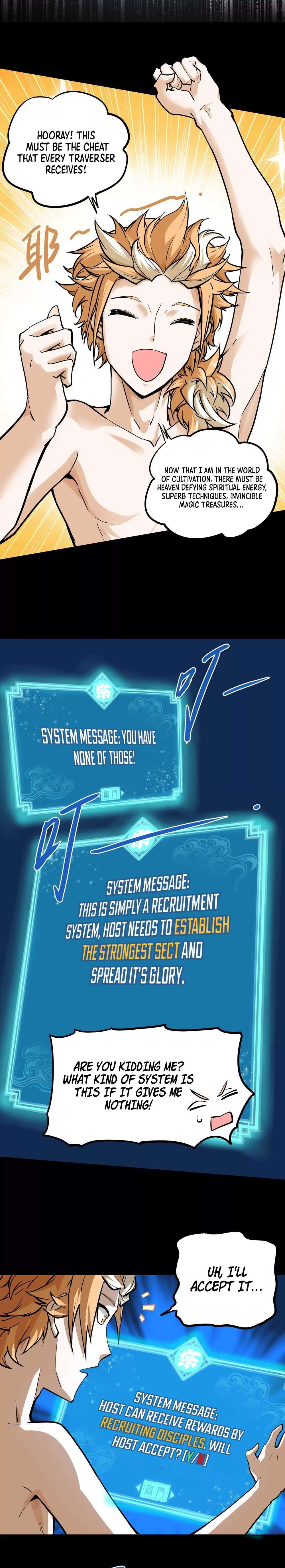 The Strongest Sect of All Times chapter 1 page 7