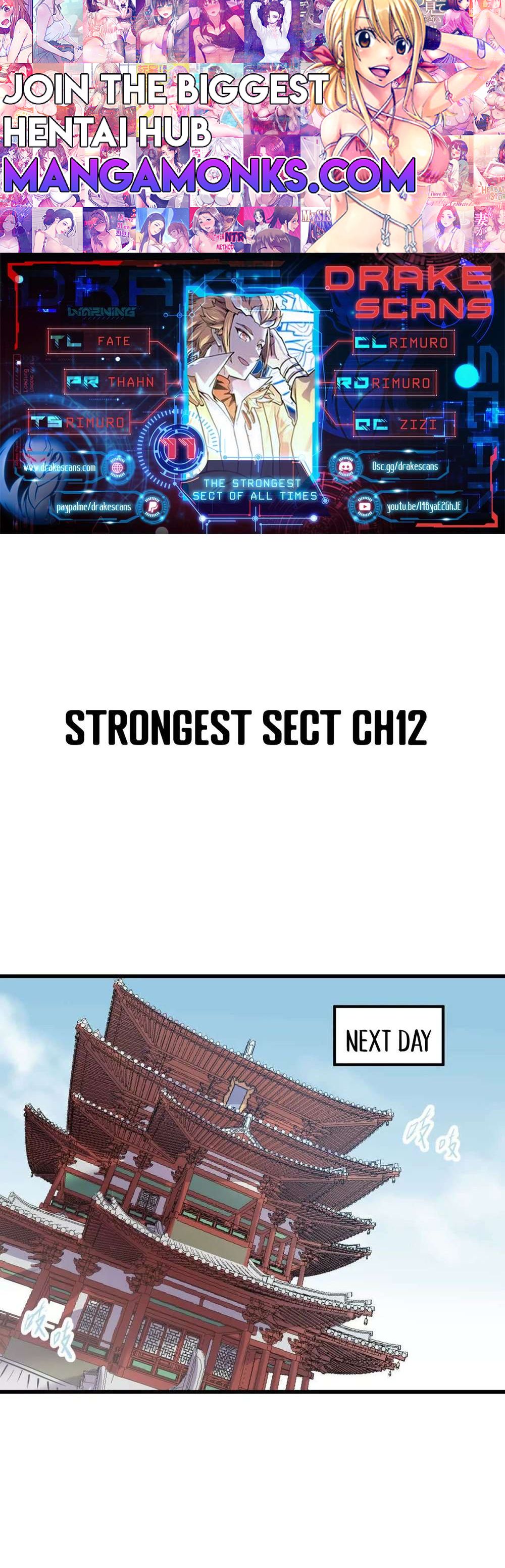 The Strongest Sect of All Times chapter 12 page 1
