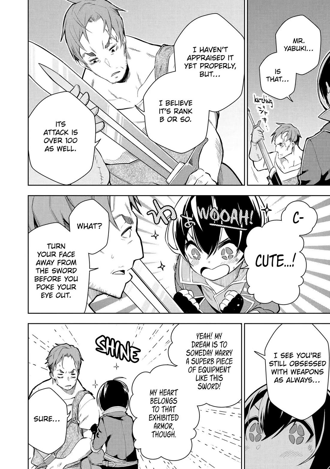 The Strongest Swordsman Has Zero Equipment Slots, but He Can Equip up to 9999 Items if It’s (Cute) Cursed Equipment chapter 1 page 13