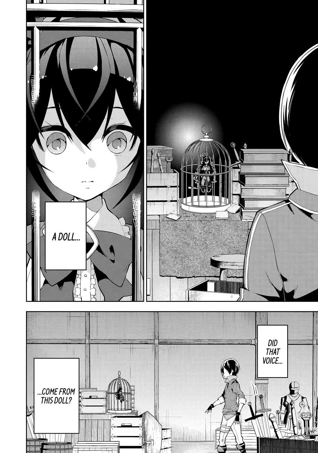 The Strongest Swordsman Has Zero Equipment Slots, but He Can Equip up to 9999 Items if It’s (Cute) Cursed Equipment chapter 1 page 15