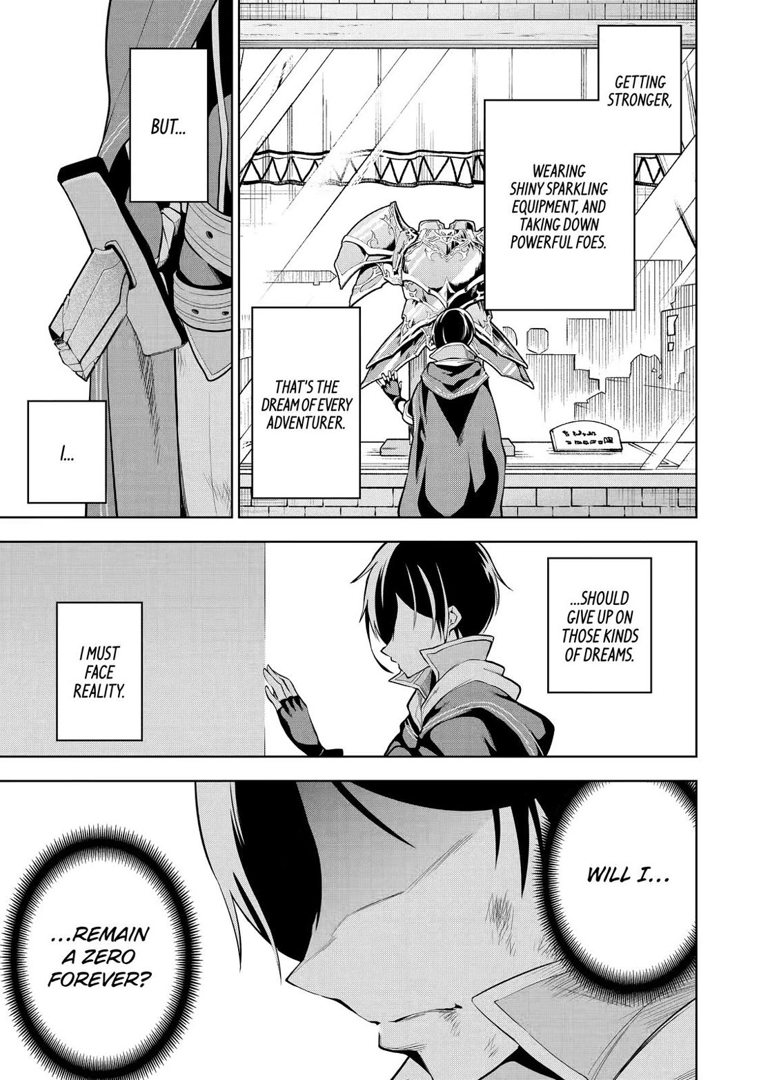 The Strongest Swordsman Has Zero Equipment Slots, but He Can Equip up to 9999 Items if It’s (Cute) Cursed Equipment chapter 1 page 36