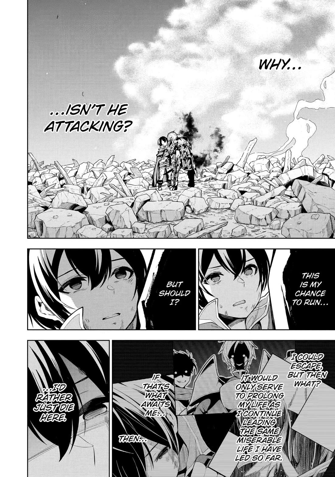 The Strongest Swordsman Has Zero Equipment Slots, but He Can Equip up to 9999 Items if It’s (Cute) Cursed Equipment chapter 1 page 43