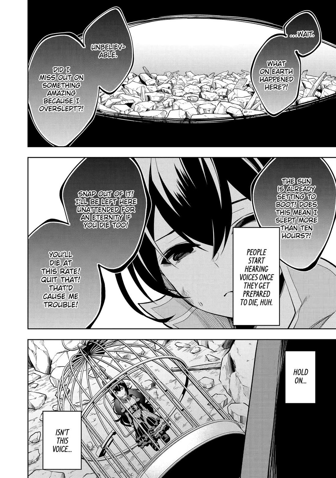 The Strongest Swordsman Has Zero Equipment Slots, but He Can Equip up to 9999 Items if It’s (Cute) Cursed Equipment chapter 1 page 45