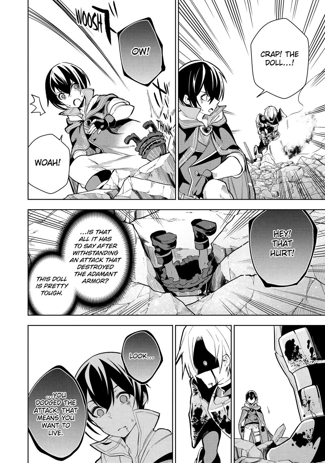 The Strongest Swordsman Has Zero Equipment Slots, but He Can Equip up to 9999 Items if It’s (Cute) Cursed Equipment chapter 1 page 49